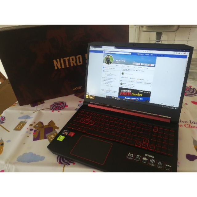 Acer nitro5 an515-43 Ryzen5 Redeon560x 144Hz