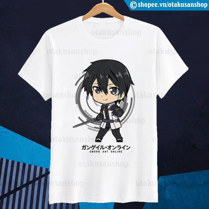 เสื้อยืด Sword Art Online SAO Kirito Chibi