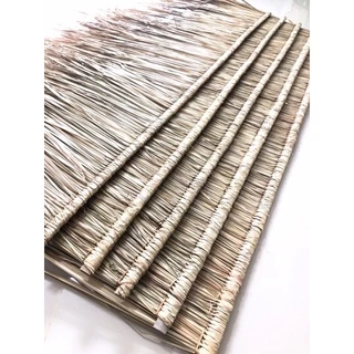 หญ้าคา มุงหลังคา หญ้าคาตับหญ้าคามุงหลังคาความยาว155 กว้าง40,-50cm มุงฟาร์มไก่ ฟาร์มเห็ด หรือรีสอร์ท แต่งคาเฟ่