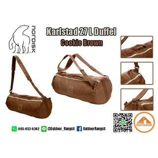 กระเป๋าเป้ Nordisk Karlstad 27 Duffel #สี Cookie Brown