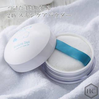 ✈แป้งสกินแคร์ihana WHITE skin care VC snow powder 20g