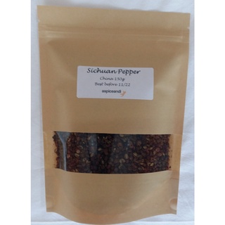 พริกไทยเสฉวนป่น  Pepper Sichuan Pepper Ground 150g Bag Aspiceandi