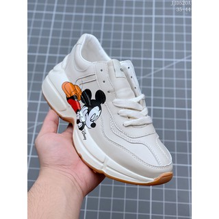 ข้อเสนอพิเศษ! รองเท้าผู้ชาย Gucci รองเท้าผ้าใบรองเท้าลำลองรองเท้าวิ่งรองเท้าจ๊อกกิ้งแฟชั่นและสะดวกสบาย