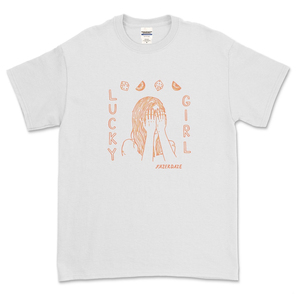 Fazerdaze - เสื้อยืด LUCKY GIRL