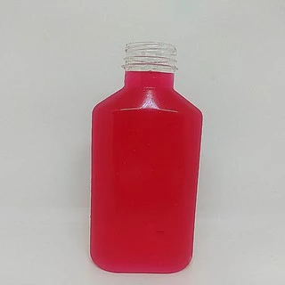 ขวดพลาสติก PET ขนาด 200 ml. ทรงขวดแบนเรียบ จำนวน 120 ขวด พร้อมฝาให้เลือก 11 สี PET 14