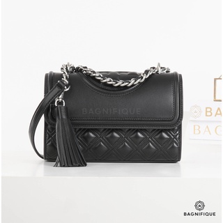 TORYBURCH FLEMING SHOULDER BAG BLACK