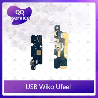 USB Wiko U Feel /ufeel อะไหล่สายแพรตูดชาร์จ แพรก้นชาร์จ Charging Connector Port Flex Cable（ได้1ชิ้นค่ะ) QQ service