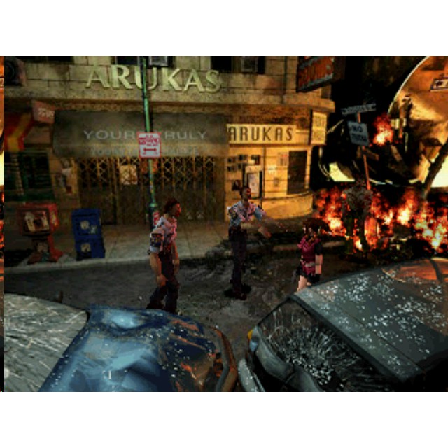 แผ่นเกมส์ PS1 : Resident Evil 2 (เล่นกับเครื่อง PS2 ได้)(อ่านง่าย)(ยอดนิยม)