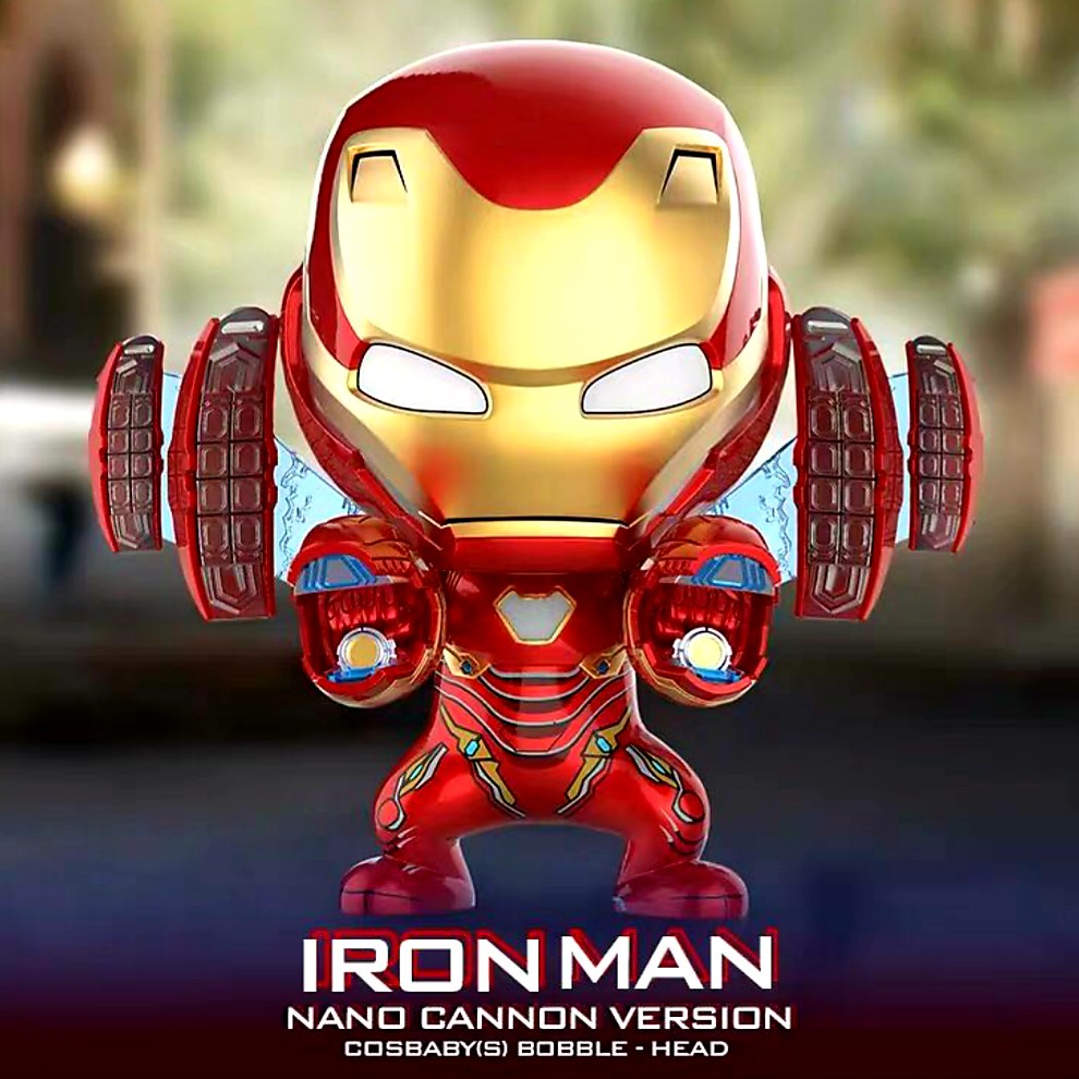 งานแท้ *100% Hot Toys Cosbaby Iron Man Mark L (Nano Cannon Version) COSB 497 Bobble-Head Marvel Avengers I