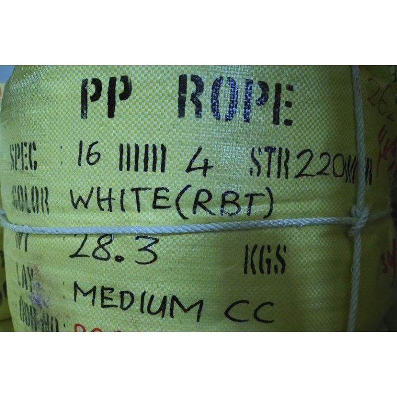 Putih 16mm Jaya PP Rope/PP Rope/เชือกสีขาว