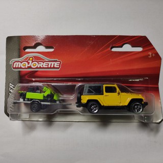 majorette jeep wrangler สีเหลือง งานเก่าปี 17