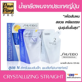 คริสหาไลซิ่ง สเตรท อัลฟา เอ็น ครีม เซ็ต ผลิตภัณฑ์ยืดผม 125ml.สำหรับผมเส้นเล็ก-ผมเสียที่ผ่านการทำเคมี