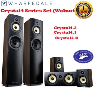 Wharfedale Crystal 4 Series (Walnut) Set