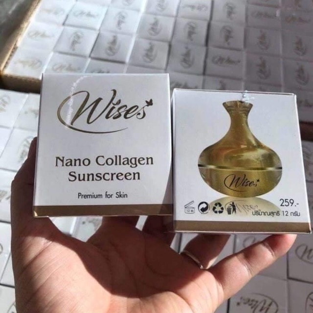 ☀️กันแดด Wise Nano Collagen 💛💛💛