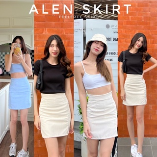 Alen skirt 390.- กระโปรงผ้าลูกฟูกเอวสูงทรงสวยมาก ใส่แล้วเข้ารูป ทำให้หุ่นดีมาก