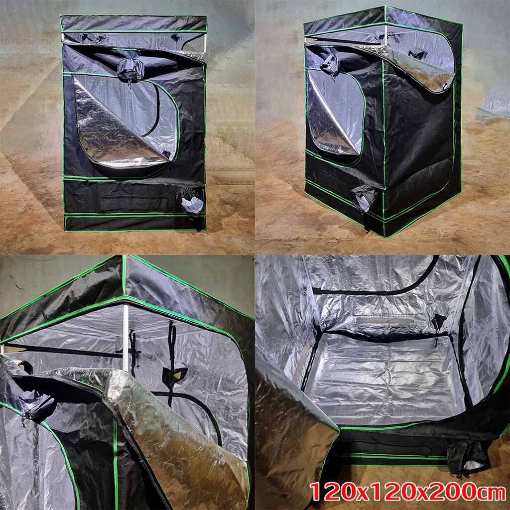 [1001] เต็นท์ปลูกต้นไม้ Plant grow tent ขนาดจตุรัส 60cm 120cm เต้นท์ทำดอก fam foto