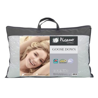 Pillow PILLOW PICASSO GOOSE DOWN 19X29" Bolster pillow Bedroom bedding หมอนหนุน หมอนหนุน PICASSO GOOSE DOWN 19X29 นิ้ว ห