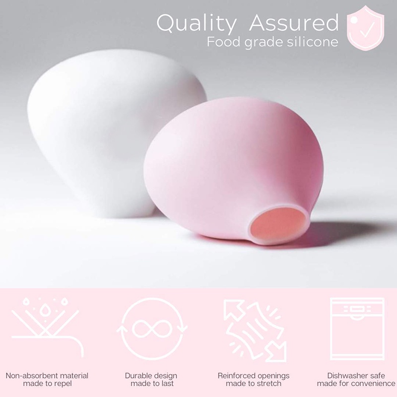 3 ชิ้น ที่ใส่แปรงแต่งหน้า บับเบิล เดินทาง ออแกไนเซอร์ เคส สําหรับป้องกันแปรงแต่งหน้า ฝาครอบแปรงรองพื้น - รูปที่ 2