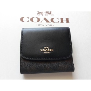 New coach กระเป๋าสตางค์ใบสั้น3พับ