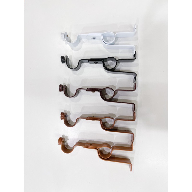 ขารางม่าน 2 ชั้น รางม่าน ขาจับรางโชว์ สำหรับรางโชว์ มีให้เลือก 5 สี ขนาด 26 mm. ขาราวม่าน2ชั้น (1ชิ้น)