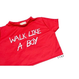 WALK LIKE A BOY - RED 🔴