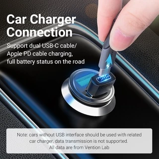 Vention ตัวแปลง Type C เป็น USB OTG Type C อะแดปเตอร์มือถือสําหรับ Samsung S9 Huawei โน้ตบุ๊คปลั๊กอะแดปเตอร์ USB tybe c ถึง Micro USB c ถึง usb a อะแดปเตอร์