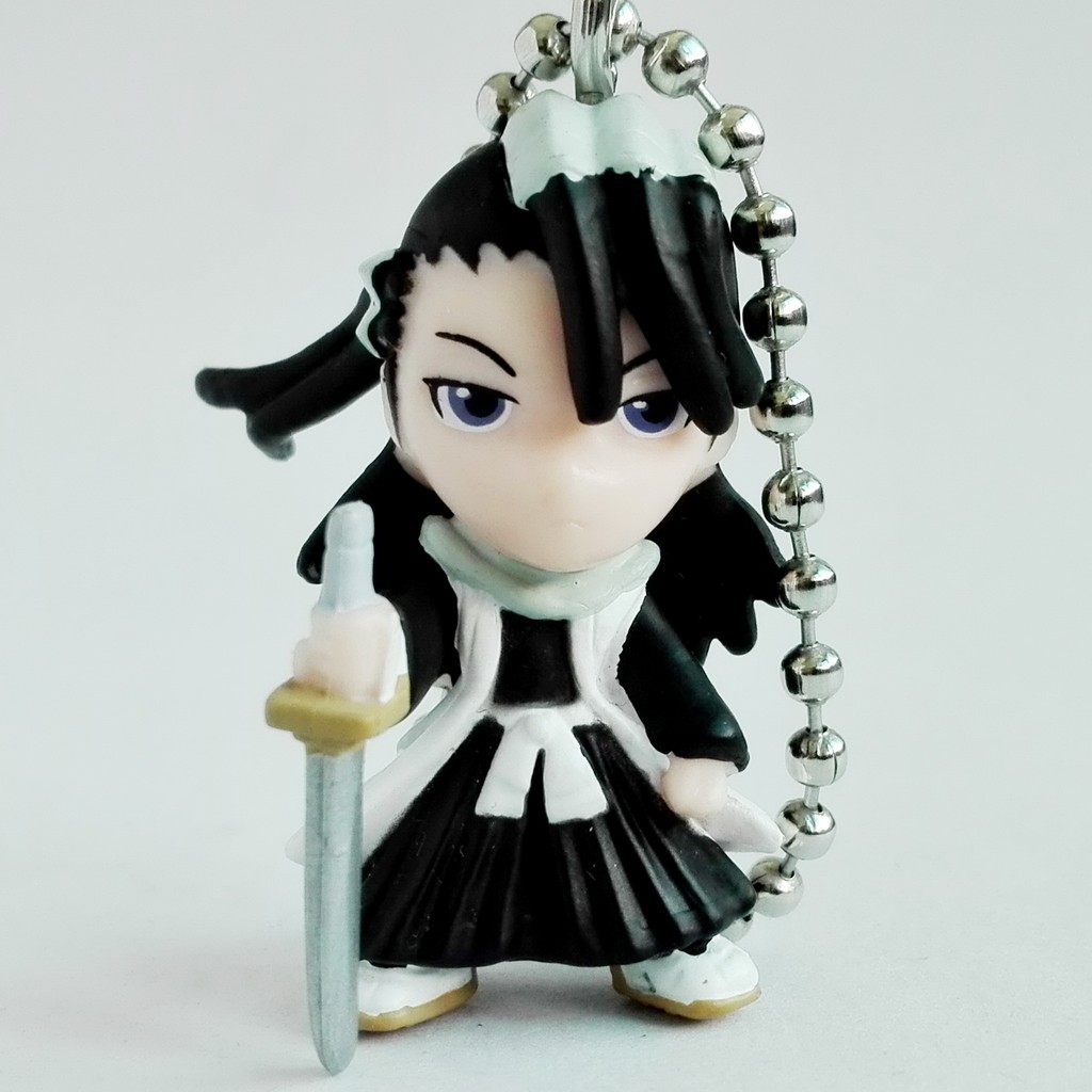 คุจิกิ เบียคุยะ บลีช เทพมรณะ พวงกุญแจ ฟิกเกอร์ โมเดล อนิเมะ Kuchiki Byakuya BLEACH ANIME FIGURE Mode