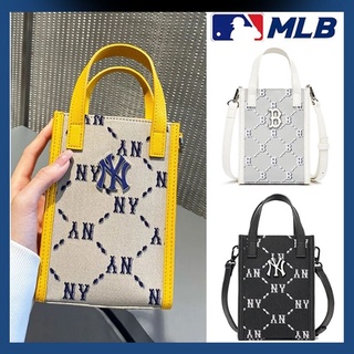 MLB NY UNISEX CURVED CAPNY NEW YORK YANKEE กระเป๋าNYเเฟชั่นรุ่นใหม่สพายข้างถือมินิใส่มือถือ