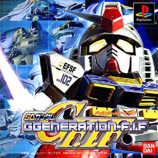 SD GUNDAM G GENERATION F.I.F [PS1 JP : 1 Disc]