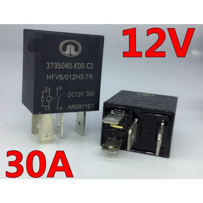 รีเลย์รถยนต์ HFV612VDC 30A