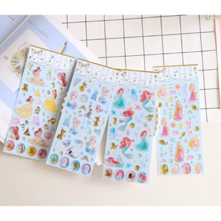 ‼️1แถม1‼️120.-‼️stickers 3D princess Disney