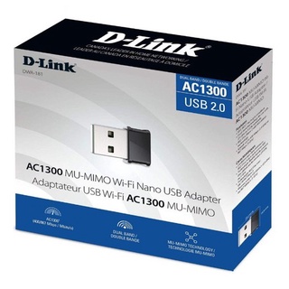 D-LINK DWA-181 AC1300 MU-MIMO Wi-Fi Nano USB Adapter