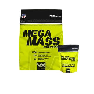 VITAXTRONG MASS STARTER WHEY PROTEIN เวย์โปรตีน ขนาด 6 LBS เพิ่มน้ำหนัก/สร้างกล้ามเนื้อ