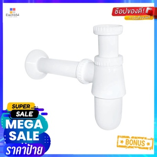 ท่อน้ำทิ้งอ่างล้างหน้ากระปุก DONMARK D05 16.5 ซม.BOTTLE TRAP FOR LAVATORY DONMARK D05 16.5CM