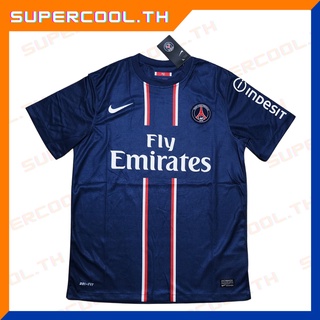 Paris Saint Germain 2012/13 Home Jersey เสื้อบอลปารีสแซ็ง-แชร์กแมง ย้อนยุค เสื้อpsg รุ่นเก่า Fly Emirates