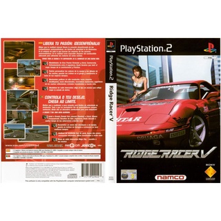 แผ่นเกมส์ PS2 Ridge Racer V   คุณภาพ ส่งไว (CD)