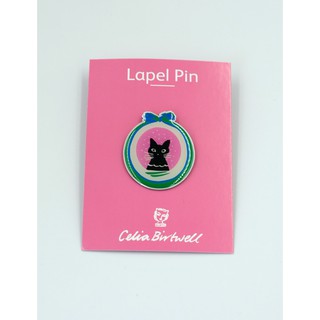 CELIA BIRTHWELL CAT PIN BADGE หมุดปักลายแมว