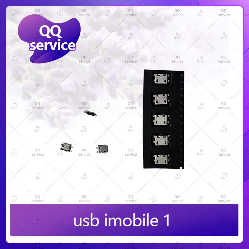 usb Imobile1  อะไหล่ตูดชาร์จ ก้นชาร์จ（ได้5ชิ้นค่ะ) อะไหล่มือถือ คุณภาพดี QQ service