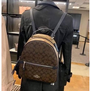 COACH JORDYN BACKPACK IN BLOCKED SIGNATURE CANVAS (COACH F76715)