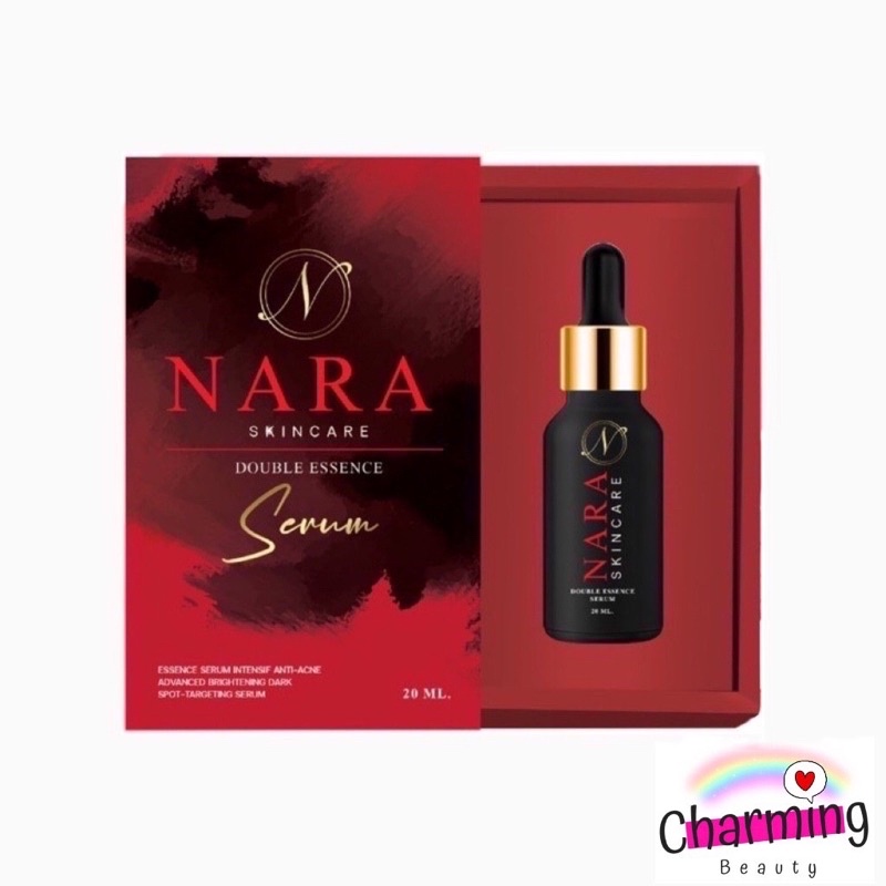 แท้💯% เซรั่มนารา Nara Serum NARA DOUBLE ESSENCE SERUM Nara skincare serum นาราเซรั่ม ขนาด 20ml