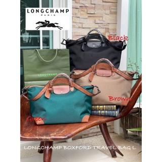 LONGCHAMP BOXFORDTRAVEL BAG L กระเป๋าเดินทางขนาดใหญ่