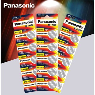 Panasonic แบตเตอรี่ CR2025 BR2025 DL2025 3V button battery.