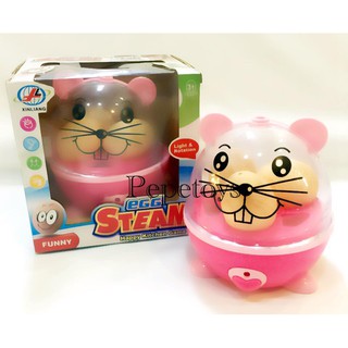 Pepetoys เครื่องอุ่นไข่จำลองมีเสียง+มีไฟ+หมุนได้ มีของพร้อมส่ง เก็บเงินปลายทางได้