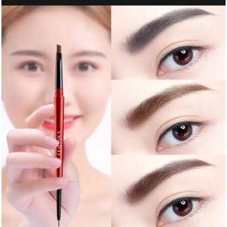 EQGTTL Brow Shaper Ultrafine Shape Fill Define ดินสอเขียนคิ้ว 2 หัว