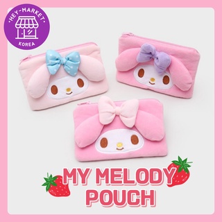 [DAISO เกาหลี] ♬กระเป๋า My Melody♬ Sanrio / Hello Kitty / My Melody / Travel pouch / Sanitary Pad pouch / Wallet / Multiอเนกประสงค์