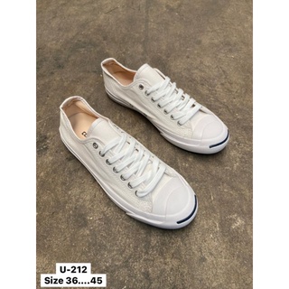 รองเท้าผ้าใบ converse jack  purcell  รุ่นขายดี! สินค้าพร้อมกล่อง