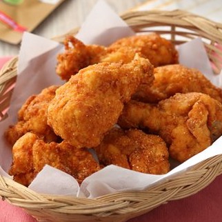 น่องไก่แซ่บชุบแป้งทอด (Fried Drumstick with Hot Spicy flavors) 1000กรัม/ถุง