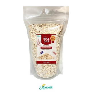 ข้าวโอ๊ตแผ่นชนิดหนา (Roll Oat) 300 กรัม Xongdur ซองเดอร์ [233-001]