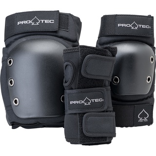 ชุดอุปกรณ์ป้องกัน Pro-Tec Junior Street Gear Junior 3 Pack Black