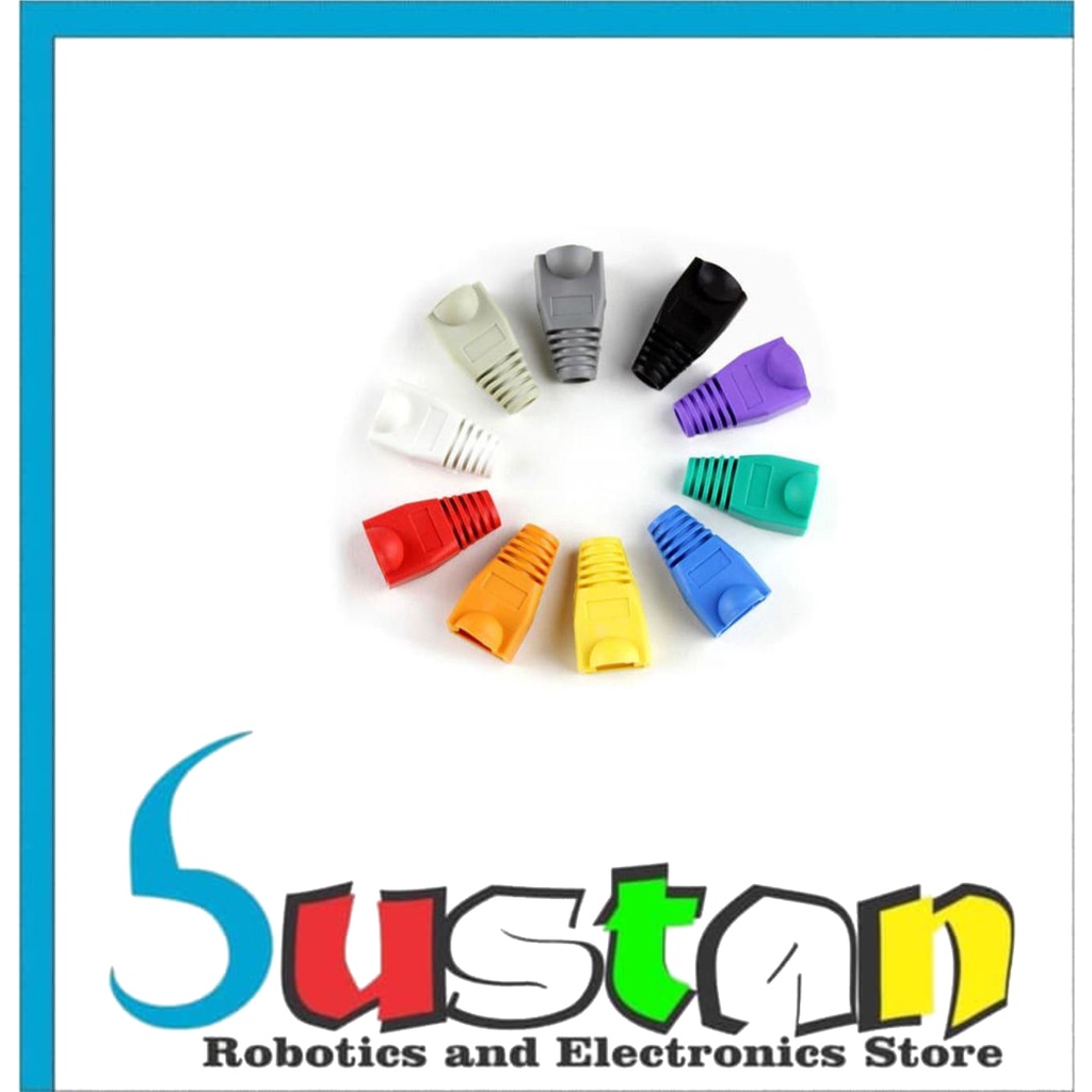 ฝาครอบยาง RJ45 RJ45 ปลั๊ก BOOT CONNECTOR PROTECTOR RJ 45